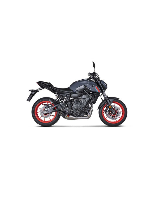 Yamaha Mt 07 Red Edition 2021 Escape Akrapovic Full System
