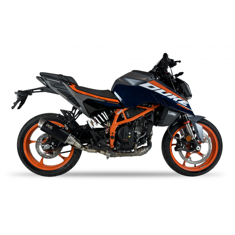 IXIL SLIP ON - SPORT XTREM BLACK - KTM 125 DUKE 2024