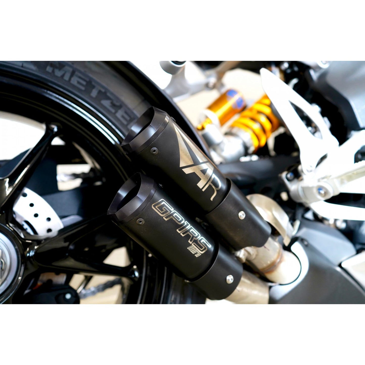 AUSTIN RACING SLIP-ON GP1RS MINI PAIR TRIUMPH SPEED TRIPLE 1200 RS 2021-25