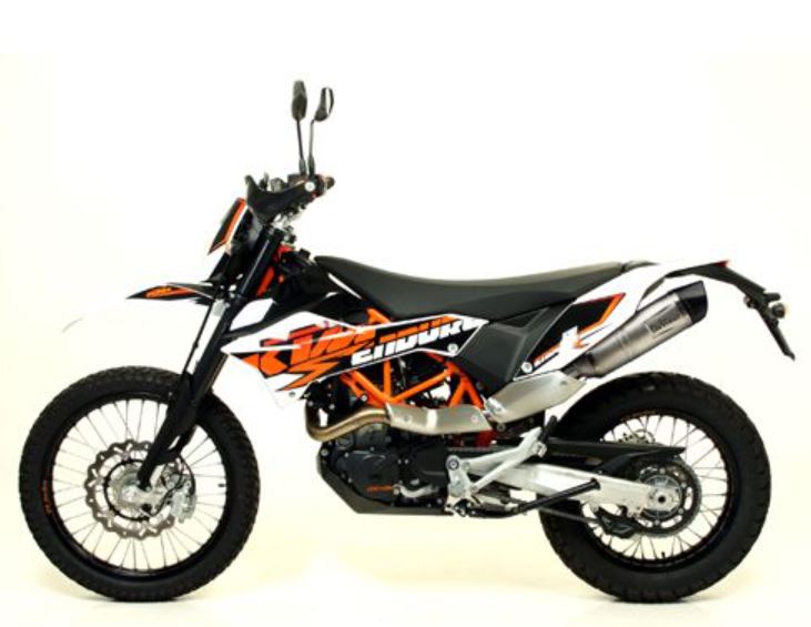LEO VINCE SLIP-ON UNO EVO HOMOLOGADO KTM 690 ENDURO 2008-11