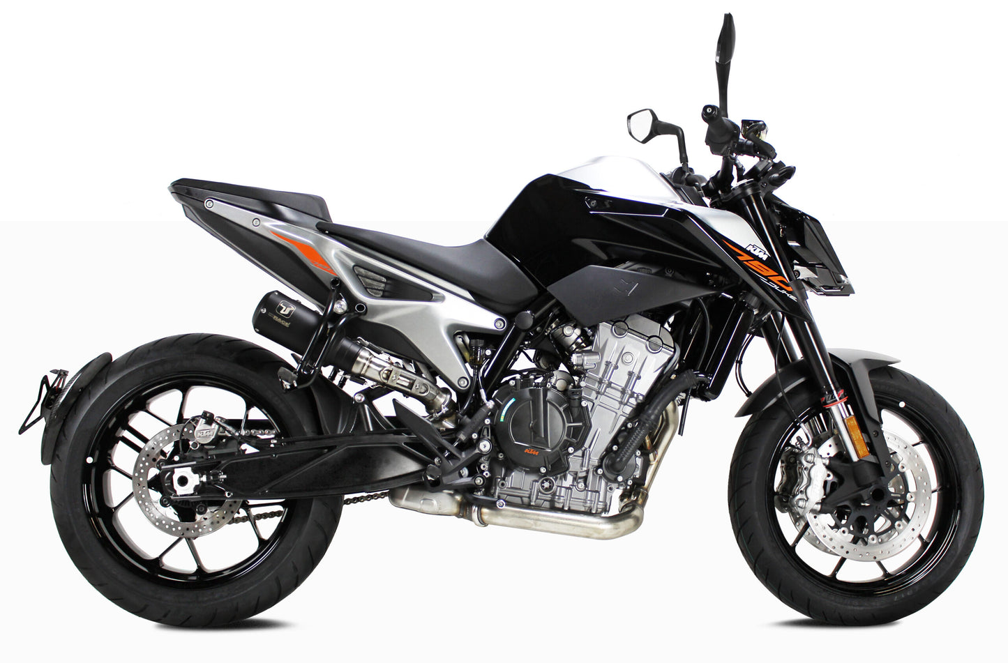 IX RACE APPROVED EXHAUST MK2 BLACK KTM DUKE 790 2017-20