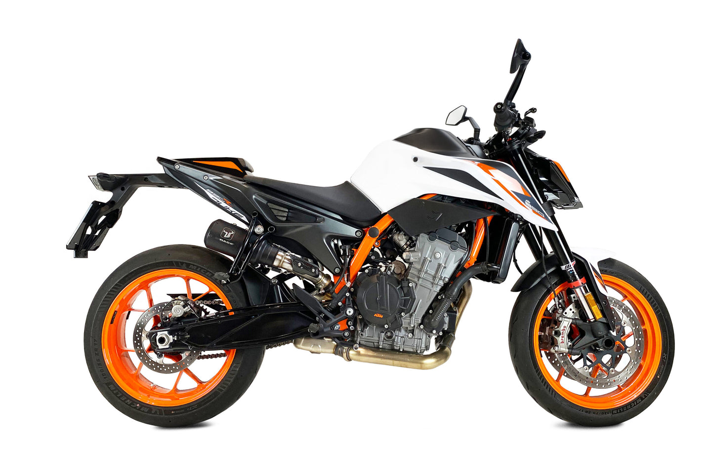 IX RACE APPROVED EXHAUST MK2 BLACK KTM DUKE 890 2020-23