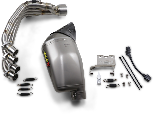 AKRAPOVIC COMPLETE RACING EXHAUST APPROVED TUV EURO 4 HONDA CB 650R- CBR 650R 2019-20 / CB 650F - CBR 650F 2014-18