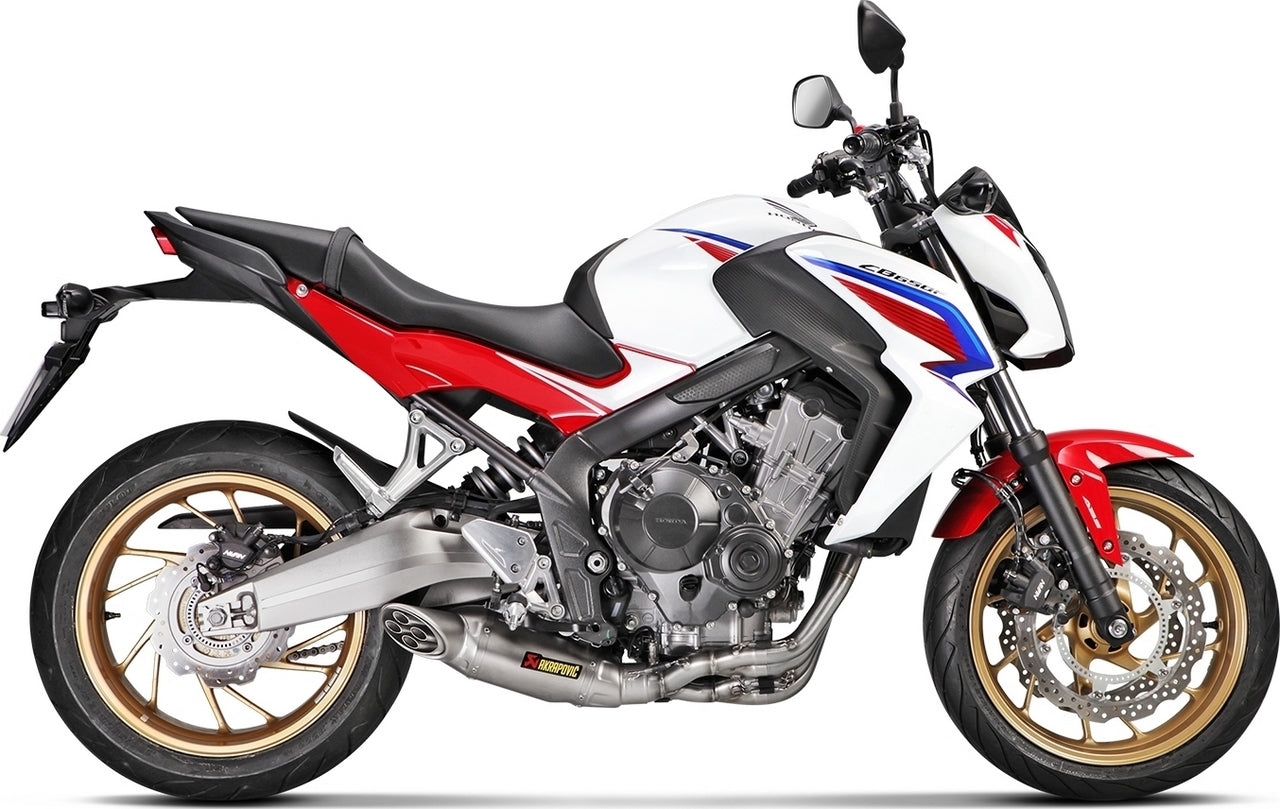 AKRAPOVIC COMPLETE RACING EXHAUST APPROVED HONDA CB 650F - CBR 650F 2014-18 / CB 650R CBR 650R 2019-20