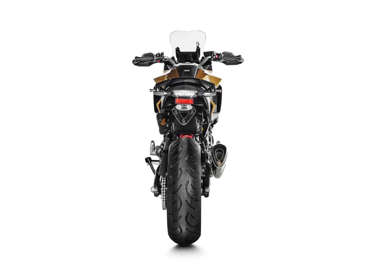 AKRAPOVIC SLIP-ON MUFFLER NOT APPROVED BMW F 900 R / F 900 XR 2020-23