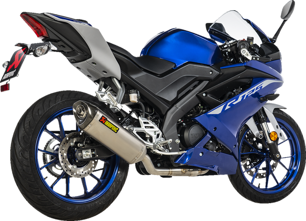AKRAPOVIC COMPLETE RACING EXHAUST APPROVED YAMAHA MT 125 / R125 2021-23