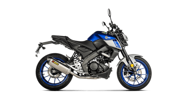 AKRAPOVIC COMPLETE RACING EXHAUST APPROVED YAMAHA MT 125 / R125 2021-23