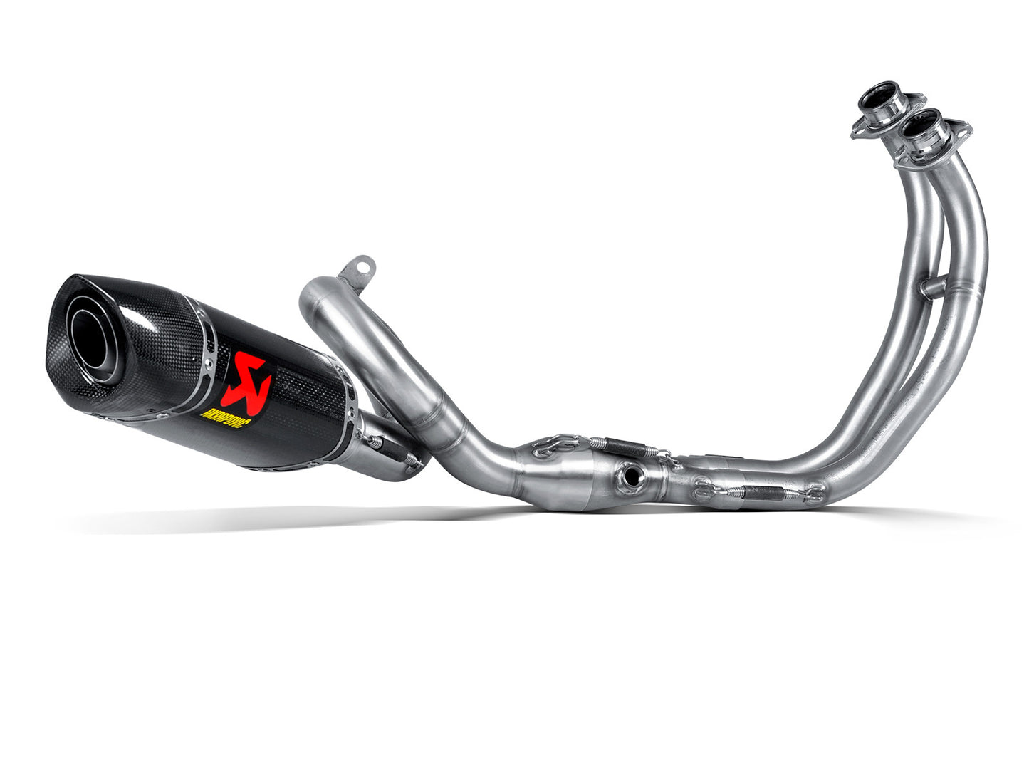 AKRAPOVIC COMPLETE RACING STREET EXHAUST. NOT APPROVED YAMAHA MT-07 14-23 / MT-07 TRACER AND XSR 700 16-22
