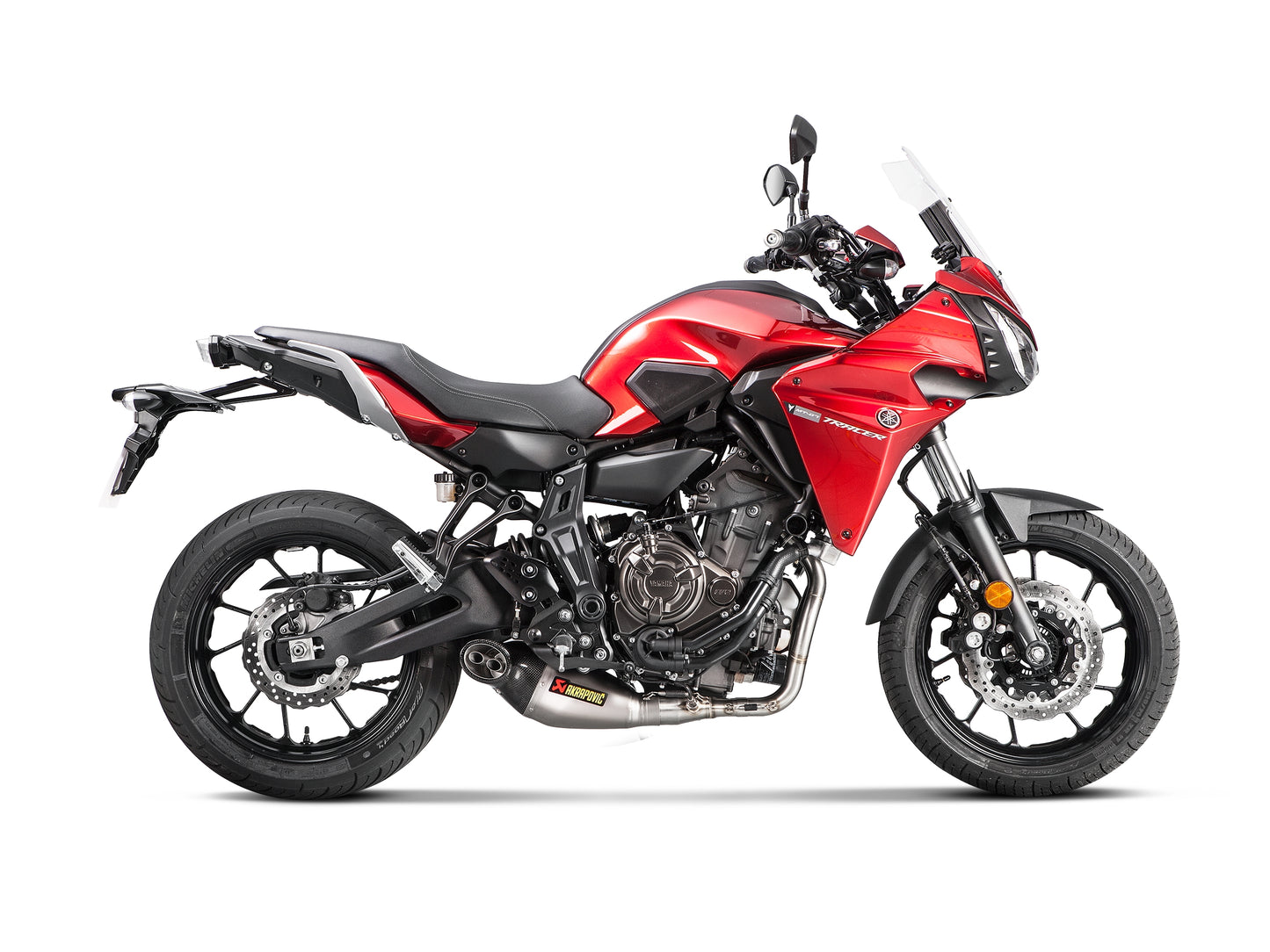AKRAPOVIC ESCAPE COMPLETOS RACING. HOMOLOGADO TUV EURO 4 YAMAHA MT-07 14-20 / MT-07 TRACER 16-19 / XSR 700 16-20