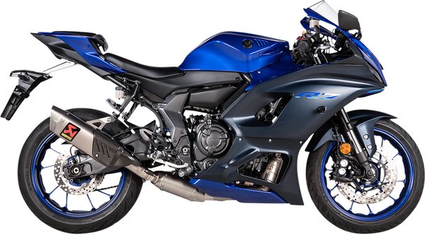 AKRAPOVIC COMPLETE RACING EXHAUST NOT APPROVED YAMAHA R7 2022-23