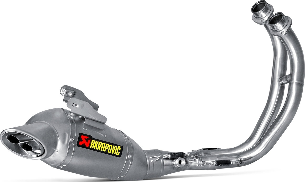 AKRAPOVIC COMPLETE RACING EXHAUST. APPROVED YAMAHA MT-07 14-16