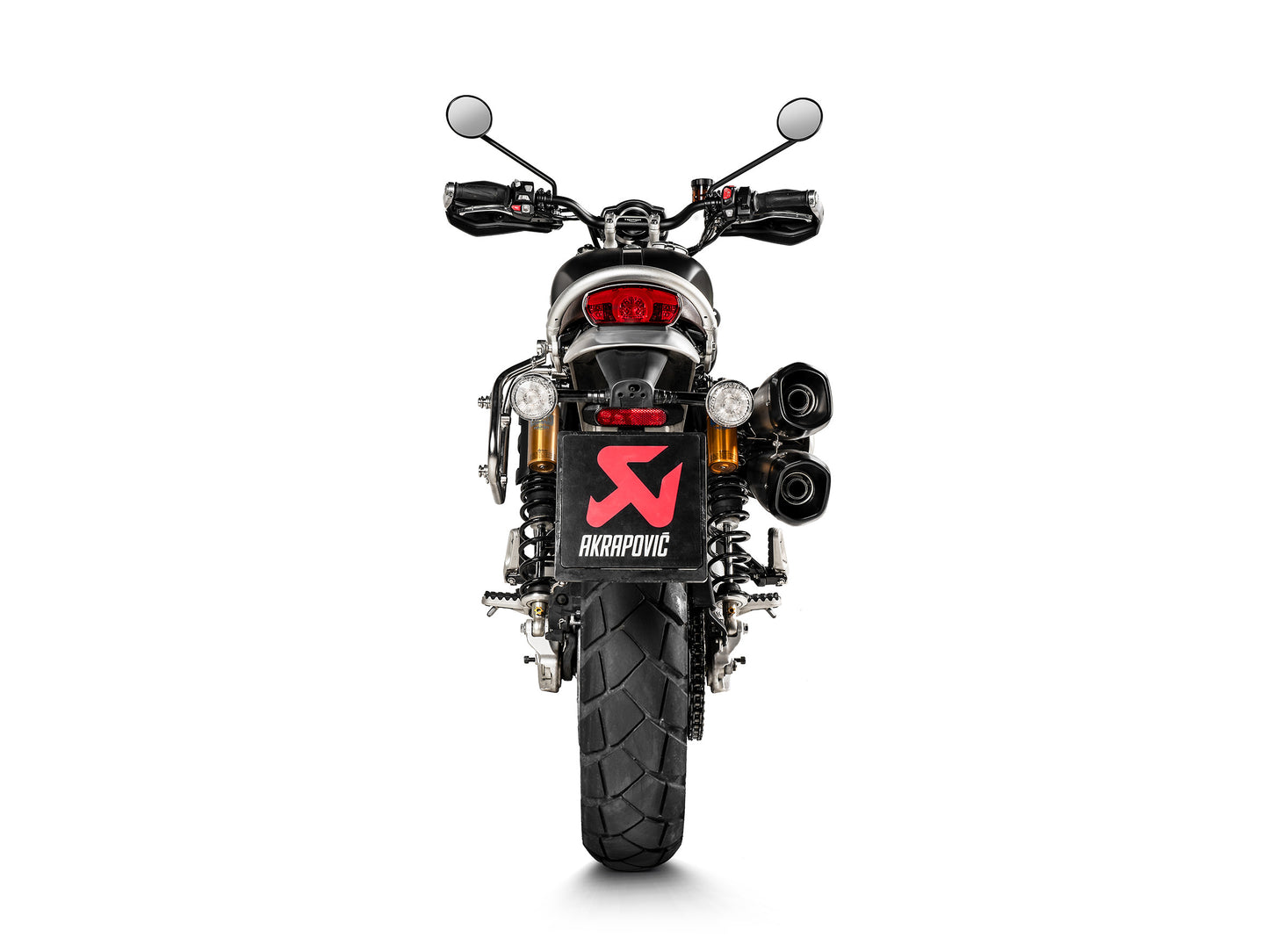AKRAPOVIC SLIP-ON HOMOLOGADO TUV EURO 4 TRIUMPH SCRAMBLER 1200 2019-20