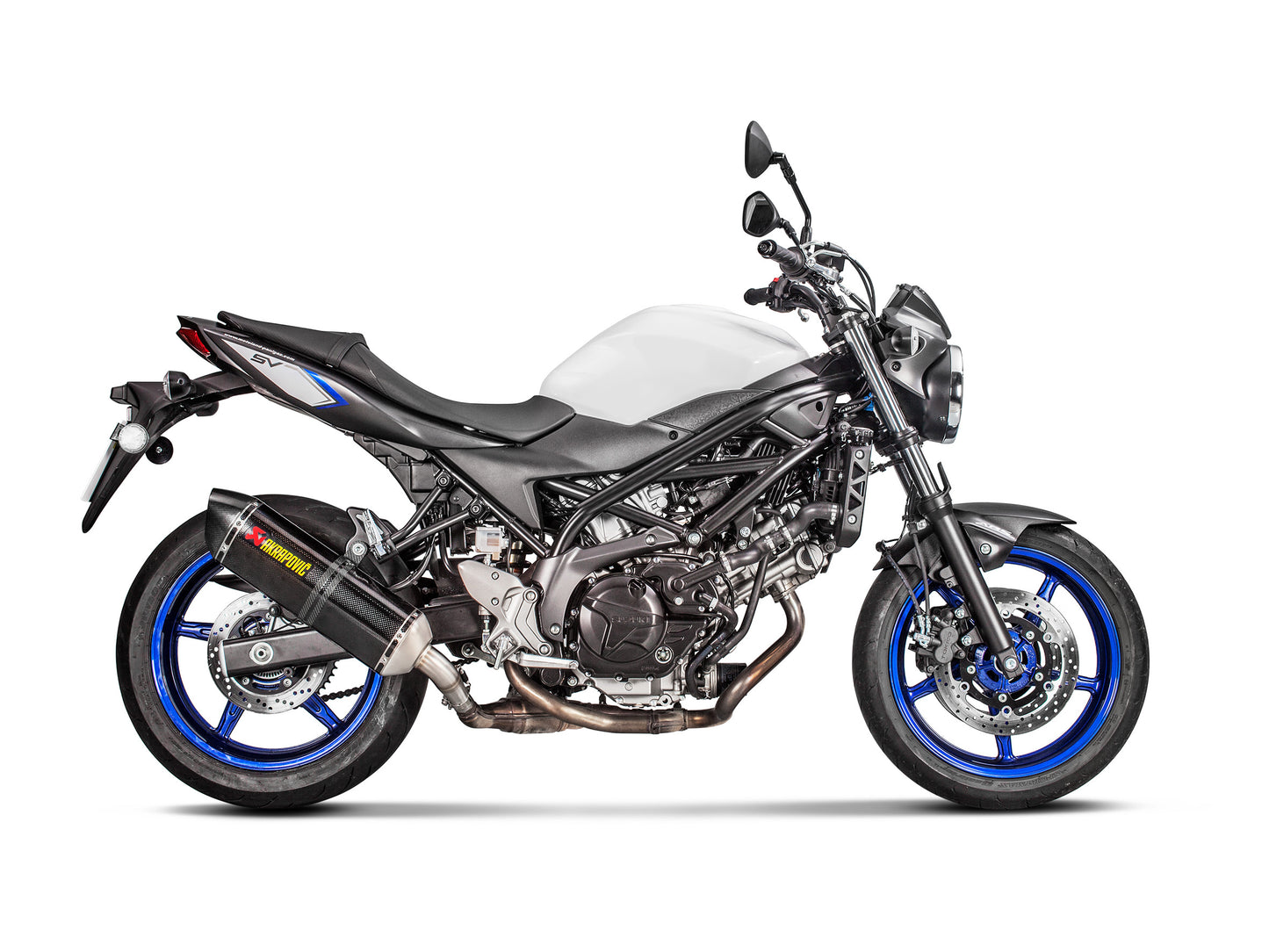AKRAPOVIC SLIP-ON HOMOLOGADO TUV EURO 4 SUZUKI SV 650 2017-24