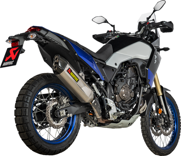AKRAPOVIC APPROVED SLIP-ON MUFFLER YAMAHA TENERE 700 2019-23