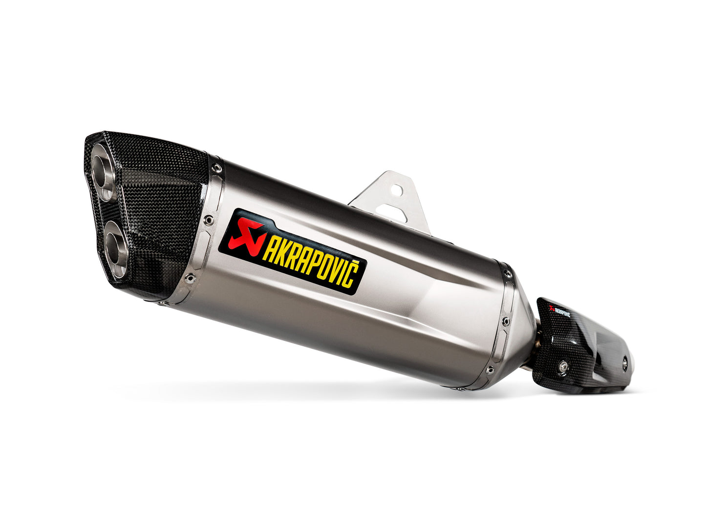 AKRAPOVIC APPROVED SLIP-ON MUFFLER YAMAHA TENERE 700 2019-23