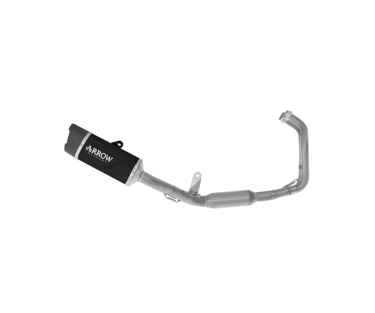 ARROW SISTEMA COMPLETO INDY RACE EVO DARK HOMOLOGADO YAMAHA MT-07 2025-26