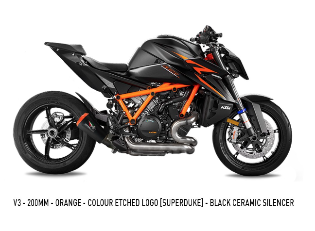 AUSTIN RACING GP1R/GP1RS/V3/V3MINI SLIP-ON KTM 1390 SUPERDUKE 2023-2023