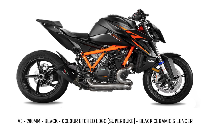 AUSTIN RACING GP1R/GP1RS/V3/V3MINI SLIP-ON KTM 1390 SUPERDUKE 2023-2023