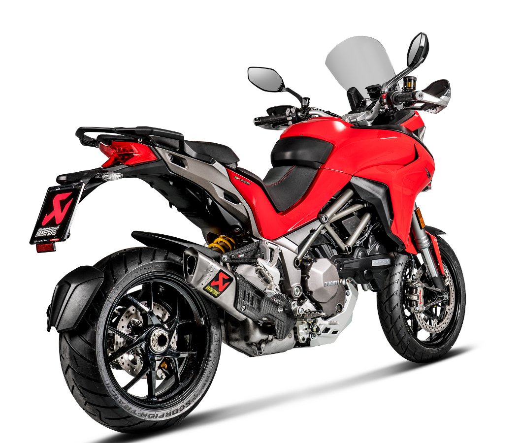 AKRAPOVIC SILENCIOSO SLIP-ON HOMOLOGADO DUCATI MULTISTRADA 1200/S 15'-17' /1260 18'-20'