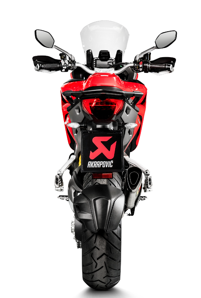AKRAPOVIC SILENCIOSO SLIP-ON HOMOLOGADO DUCATI MULTISTRADA 1200/S 15'-17' /1260 18'-20'
