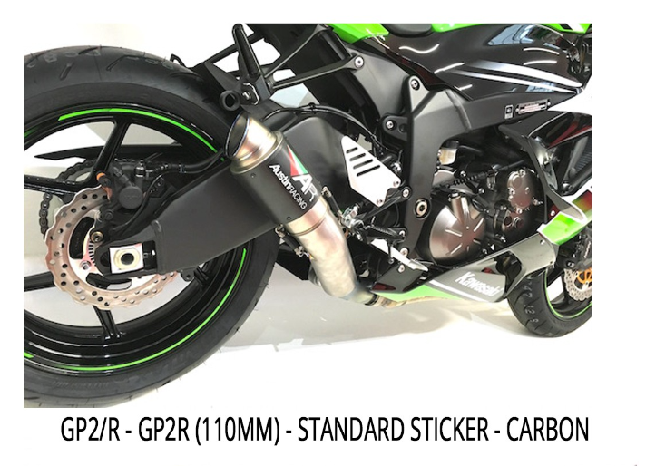 AUSTIN RACING GP1R/GP2R/V3 SLIP-ON KAWASAKI ZX636/ZX6R 2009-2025