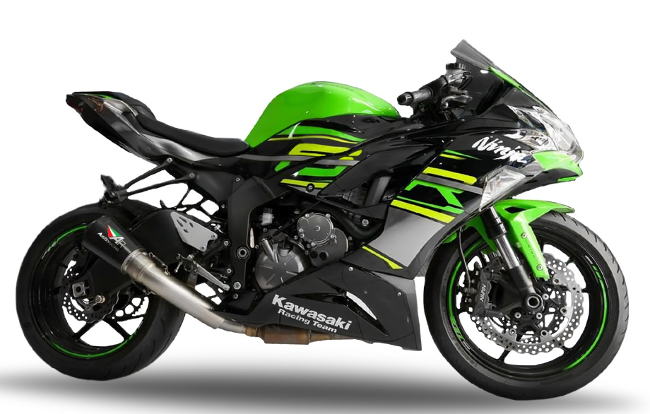 AUSTIN RACING GP1R/GP2R/V3 SLIP-ON KAWASAKI ZX636/ZX6R 2009-2025