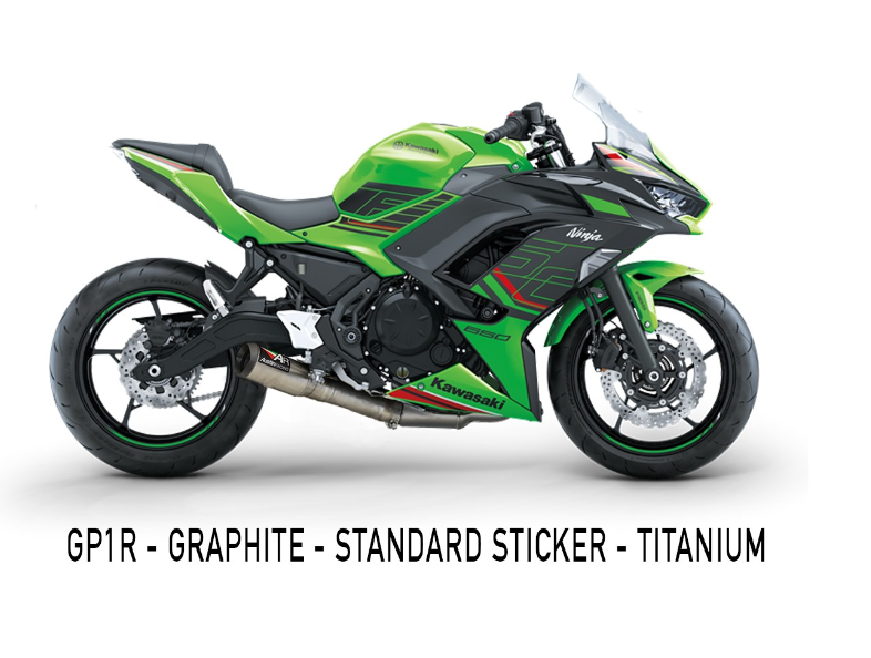 AUSTIN RACING GP1R/GP2R/V3 DE-CAT RACE EXHAUST KAWASAKI NINJA 650/Z650