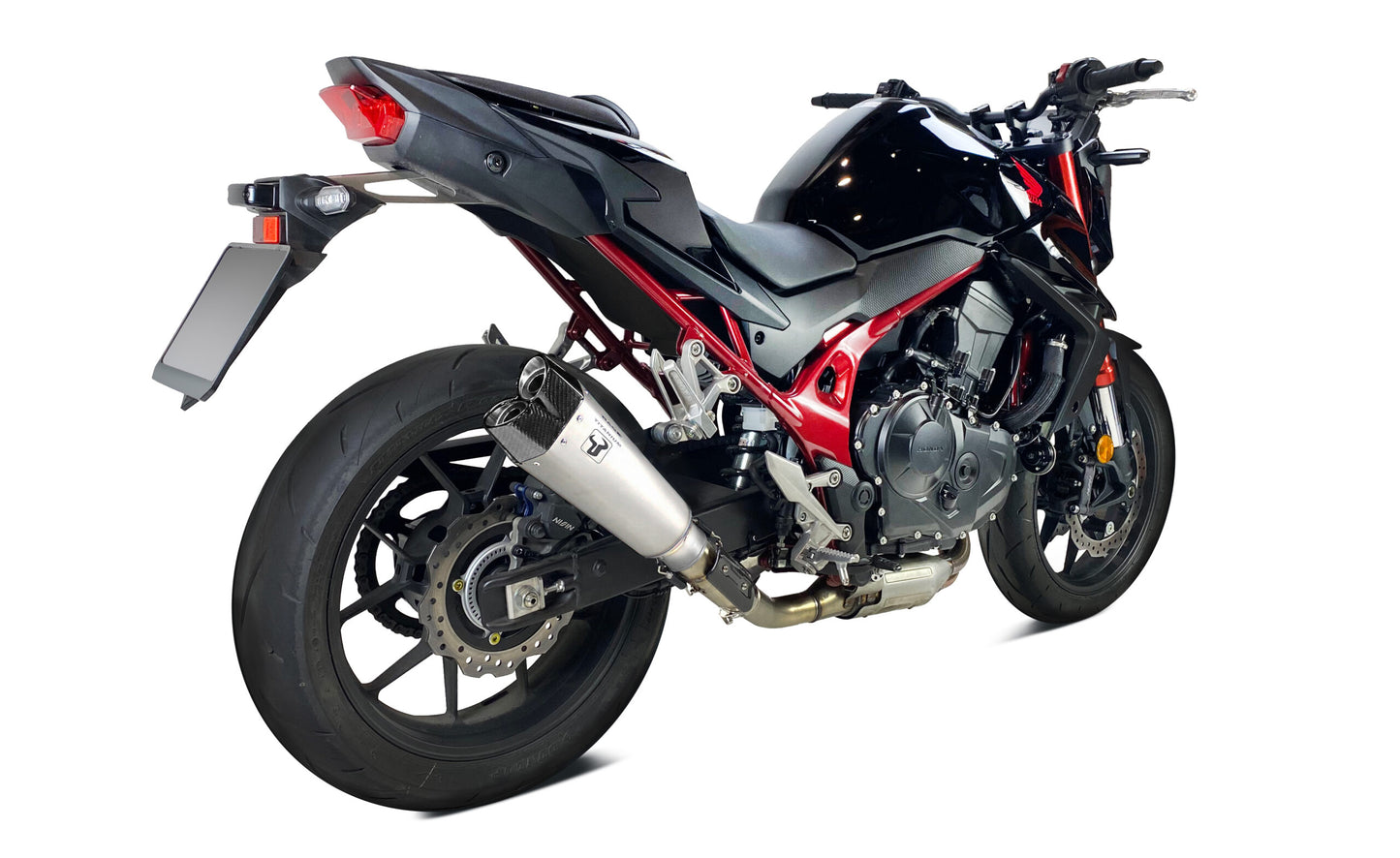 IX RACE ESCAPE HOMOLOGADO M10 TITANIO HONDA HORNET 750 2023