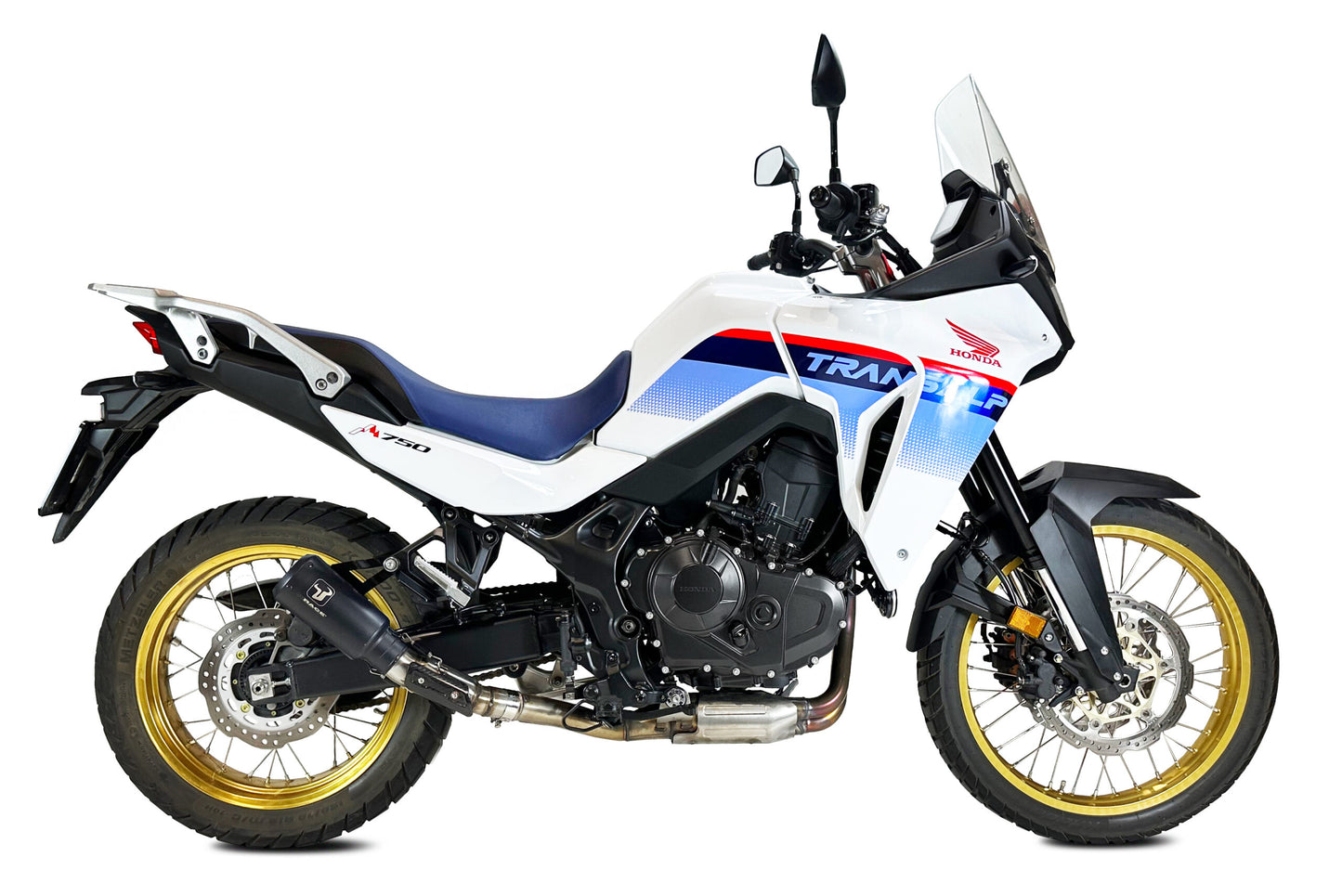 IX RACE ESCAPE HOMOLOGADO MK2 NEGRO HONDA TRANSALP 750 2023-24