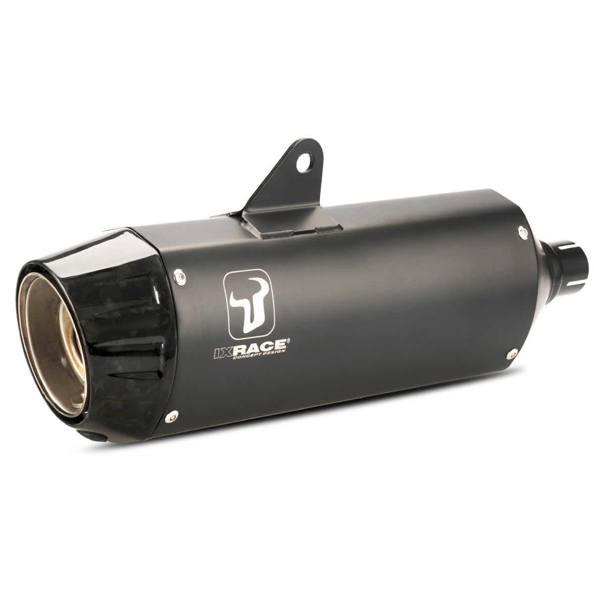 IX RACE ESCAPE HOMOLOGADO DESERT NEGRO HONDA TRANSALP 750 2023-24