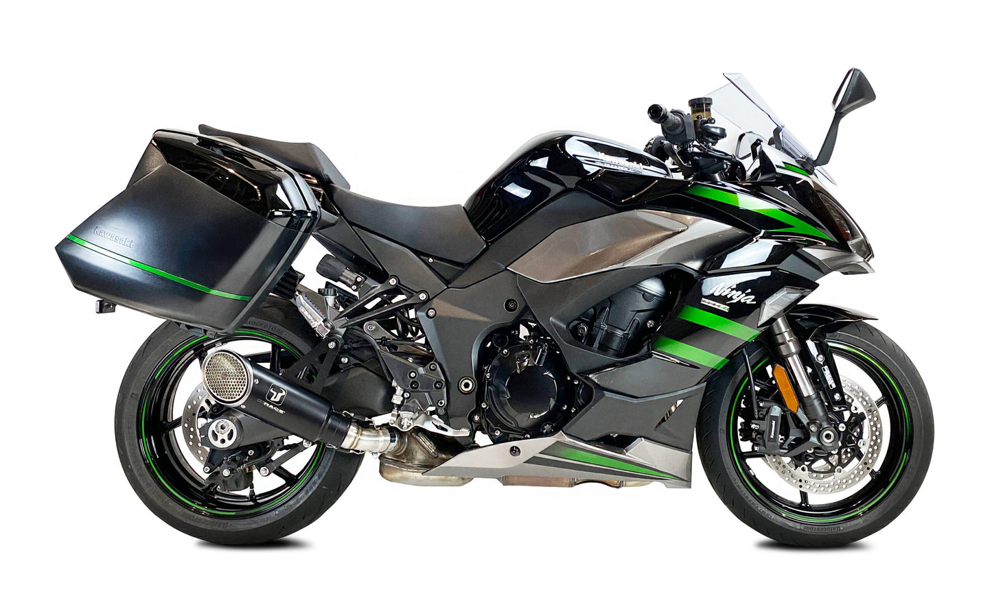 IX RACE ESCAPE HOMOLOGADO MK1 NEGRO KAWASAKI NINJA 1000 SX 2020-2023