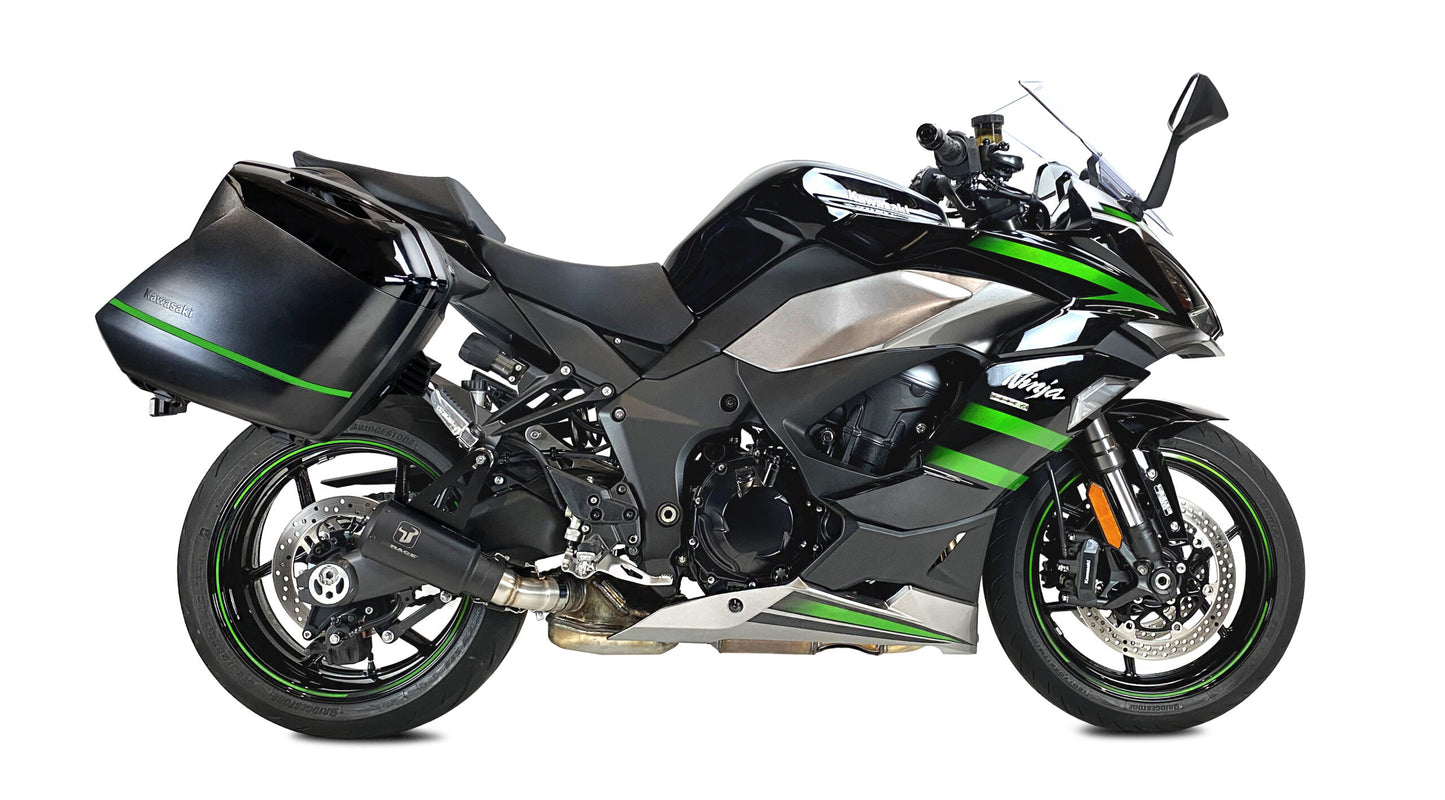 IX RACE ESCAPE HOMOLOGADO MK2 NEGRO KAWASAKI NINJA 1000 SX 2020-2023