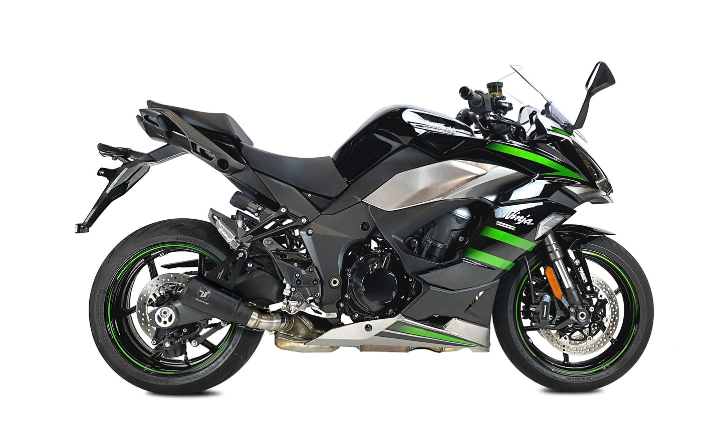 IX RACE ESCAPE HOMOLOGADO MK2 NEGRO KAWASAKI NINJA 1000 SX 2020-2023