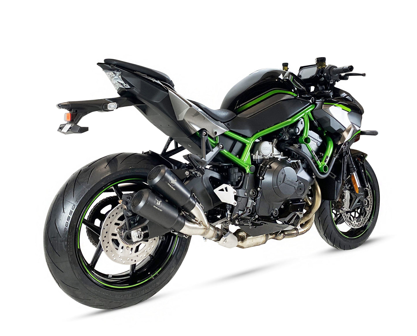 IX RACE ESCAPE RACING MK2 NEGRO KAWASAKI Z H2 2020-2024 NO HOMOLOGADO