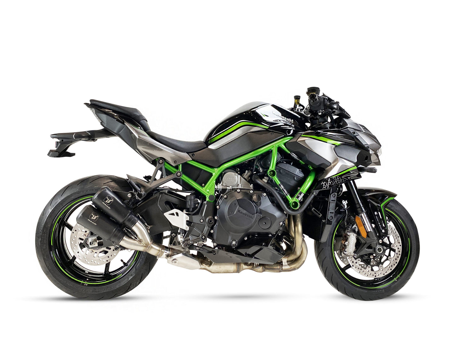 IX RACE ESCAPE RACING MK2 NEGRO KAWASAKI Z H2 2020-2024 NO HOMOLOGADO