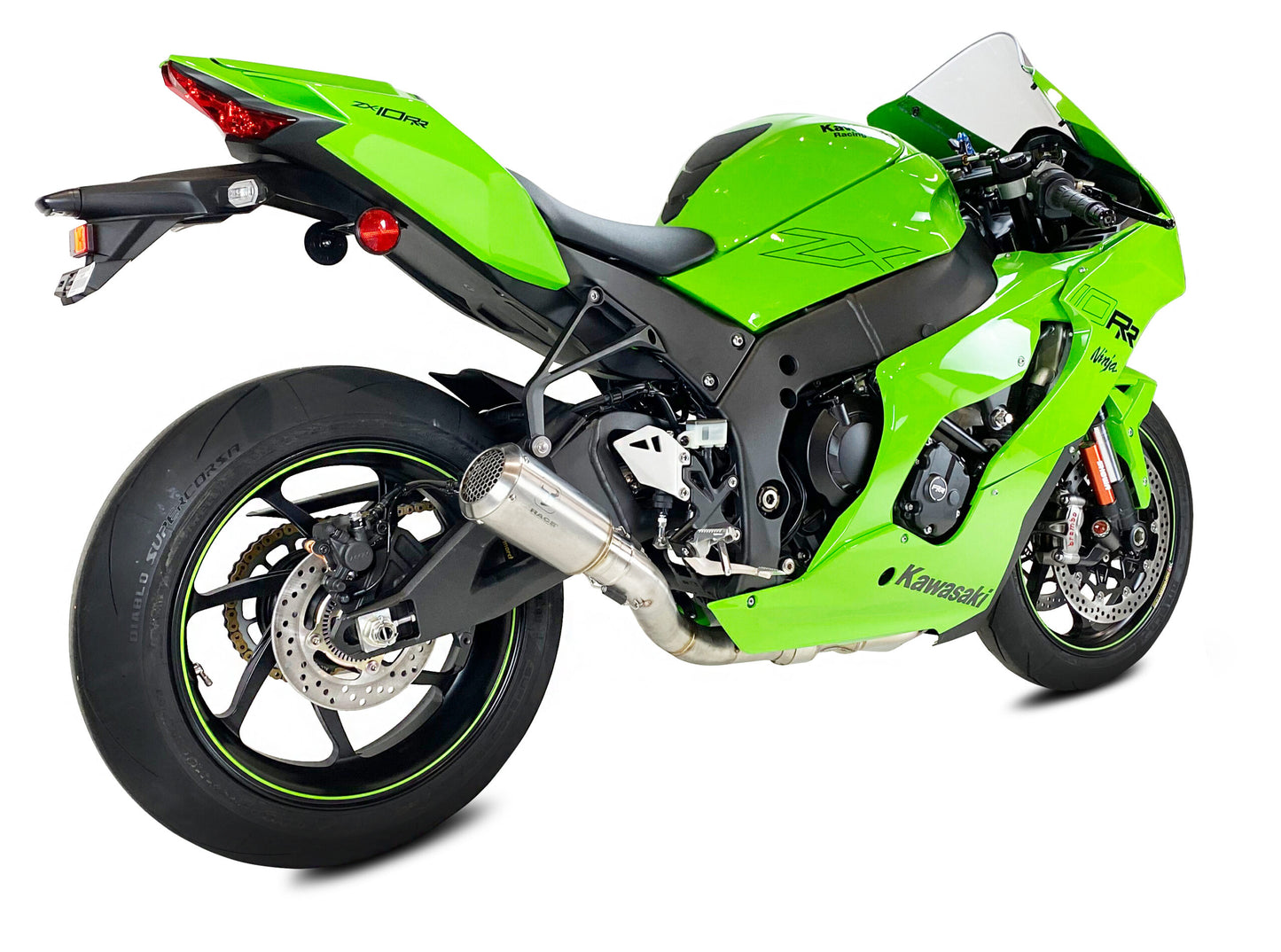 IX RACE ESCAPE RACING MK2 INOX KAWASAKI ZX10 RR 2021-2023 NO HOMOLOG.