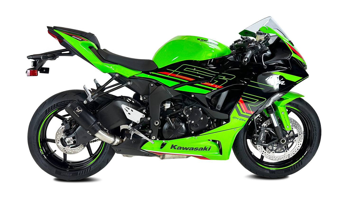 IX RACE ESCAPE RACING MK2 NEGRO KAWASAKI ZX 6 R 2024 NO HOMOLOG.