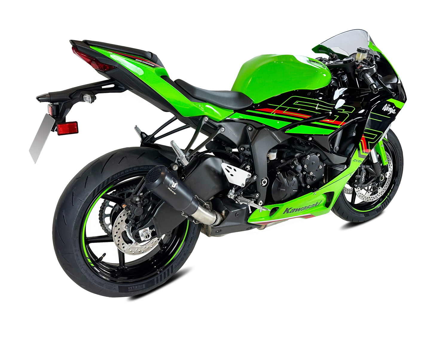 IX RACE ESCAPE RACING MK2 NEGRO KAWASAKI ZX 6 R 2024 NO HOMOLOG.