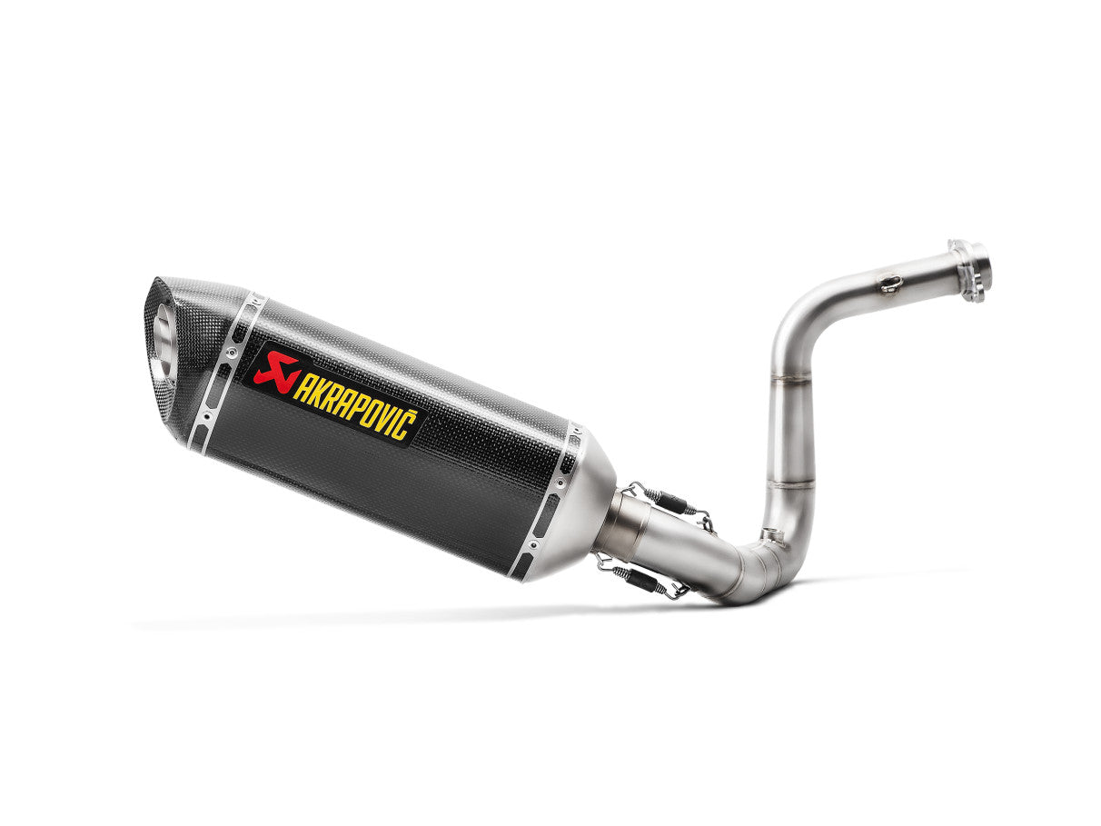 AKRAPOVIC COMPLETE RACING EXHAUST. NOT APPROVED BMW G 310 R / G 310 GS 2017-23