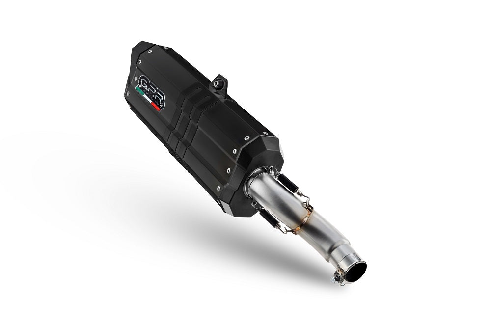 GPR HYPER SONIC BLACK TITANIUM HOMOLOGADO BENELLI TRK 702 X 2023-24