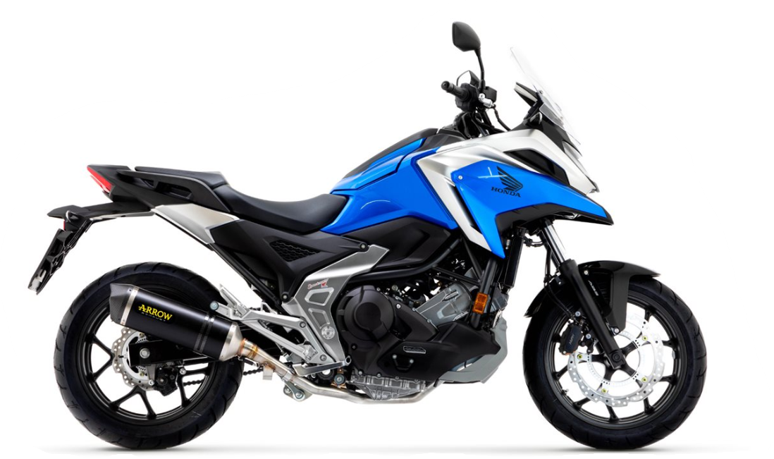 ARROW RACE TECH DARK + CONECTOR HONDA NC 750 X 2021-24