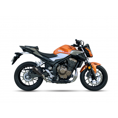 IXIL RB SLIP ON - RACE XTREM BLACK - HONDA CBR 500 R 2021-23 / CB 500 F / X 21-24