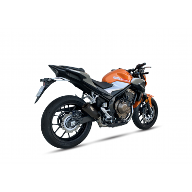 IXIL RB SLIP ON - RACE XTREM BLACK - HONDA CBR 500 R 2021-23 / CB 500 F / X 21-24