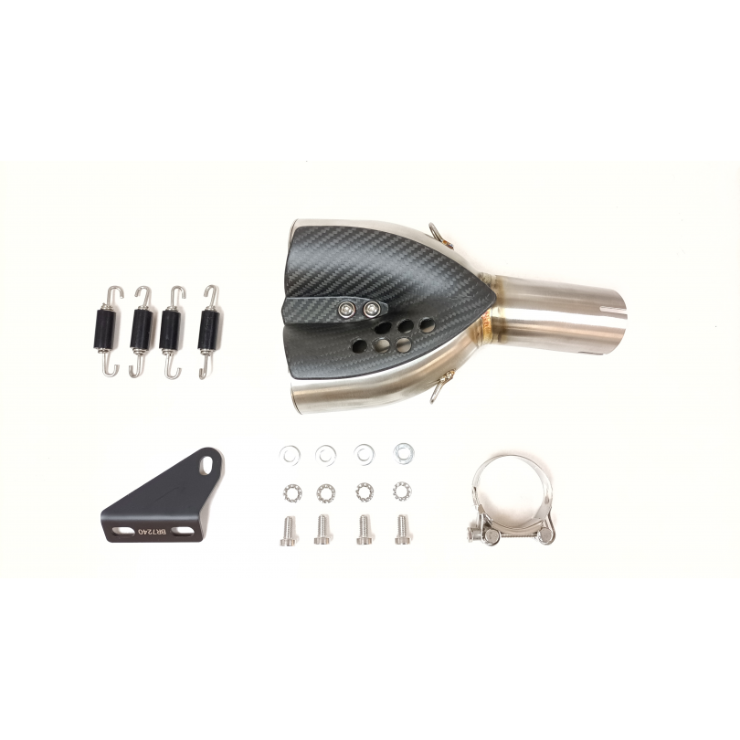 IXIL 2RB SLIP ON - RACE XTREM BLACK - HONDA CB 750 HORNET 2023-24