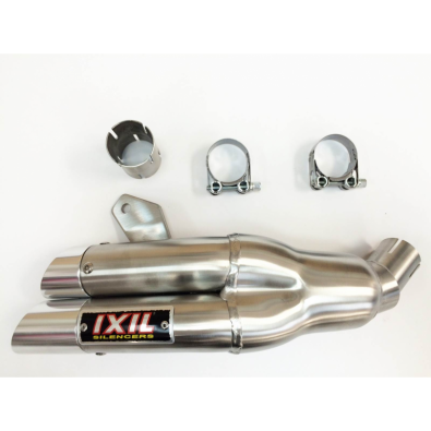 IXIL L2X SLIP ON - DUAL HYPERLOW - HONDA CBR 125 R 11-15