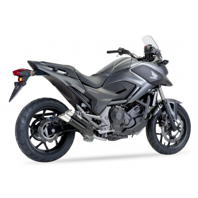 IXIL L3XB SLIP ON - DUAL HYPERLOW BLACK XL - HONDA NC 750 X - S - INTEGRA 14-24