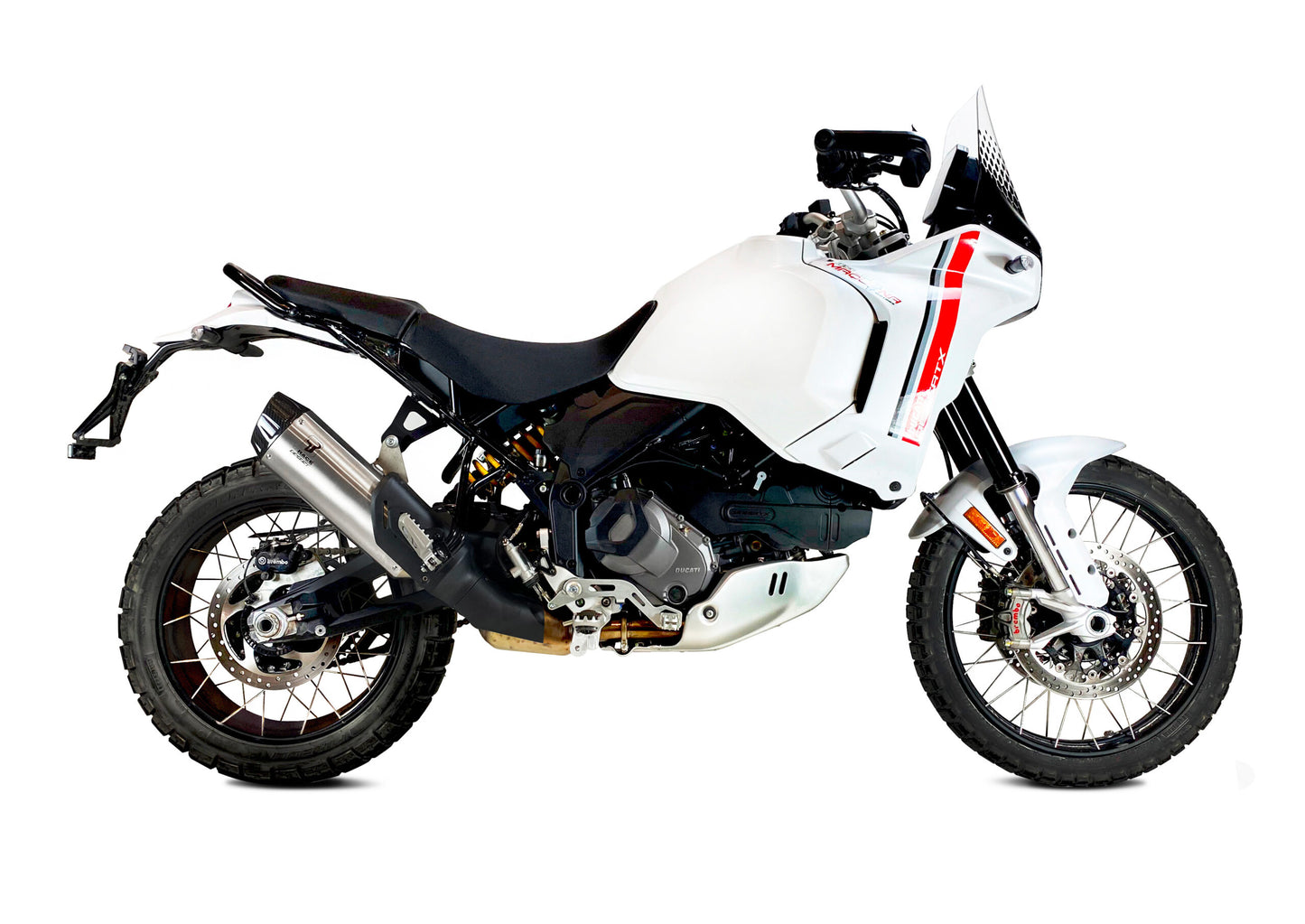 IX RACE EXHAUST DUCATI DESERT