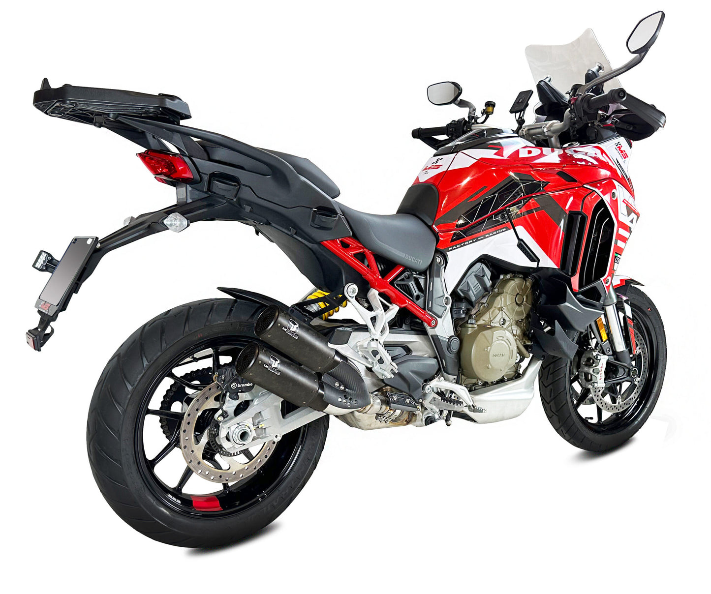 IX RACE EXHAUST RACING DCX2 CARBON DUCATI MULTISTRADA V4 2023