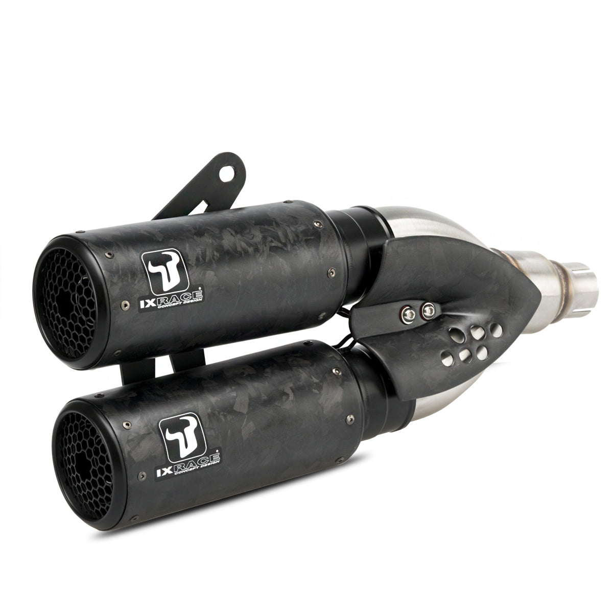 IX RACE EXHAUST RACING DCX2 CARBON DUCATI MULTISTRADA V4 2023