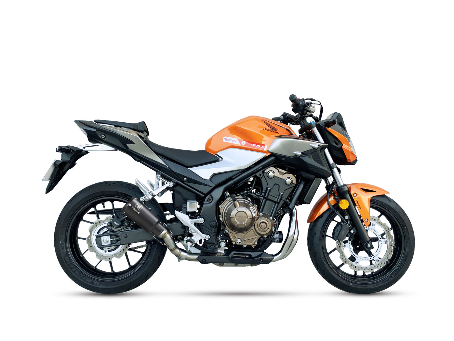 IX RACE ESCAPE HOMOLOGADO MK2 NEGRO HONDA CB 500 F/HONDA CBR 500 R 2019-2023